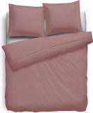 Eleganzzz Dekbedovertrek Percal Katoen Uni - Rose - 200x200/220cm