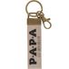 GRUSS & CO Sleutelhanger canvas motief papa