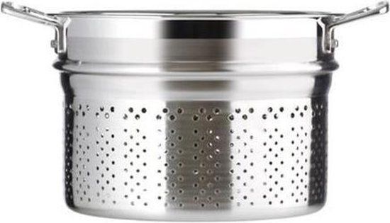 Le Creuset Magnetik Stoommand - 20 cm - RVS - Zilver