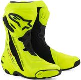 Alpinestars Supertech R Vented Fluo Jaune Noir Bottes de moto - Taille 43