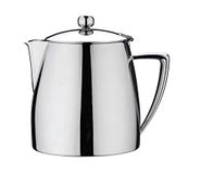 Café Stal Art Deco 22985 theepot roestvrij staal 18/10, hoogglans gepolijst, 283,5 g
