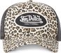 Pet Vondutch Beige Trucker Snapback Cap LEOPARD