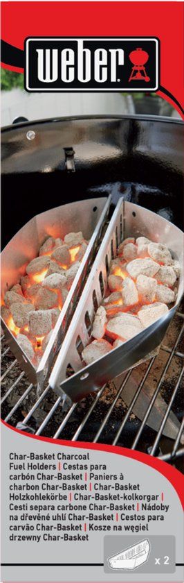 Weber Char-Basket Houtskoolhouders - 2 stuks