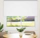 Maison Exclusive - Store occultant, blanc, 150x130 cm
