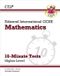 Edexcel Bol Grade 9-1 Edexcel International GCSE Maths 10-Minute Tests - Higher (includes Answers)