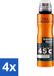 L'Oréal Men Expert Déodorant Spray - Thermic Resist - 150 ml - 4 pièces