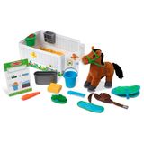 Melissa & Doug Feed & Groom Horse Care Play Set