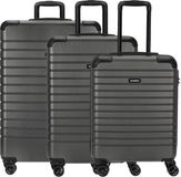 Somko Line - 4-wiel trolley set 3-delig (anthrazit)