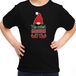 Bellatio Decorations kerst t-shirt voor meisjes - Schattigste Gnoom - zwart - Kerst kabouter 116/134