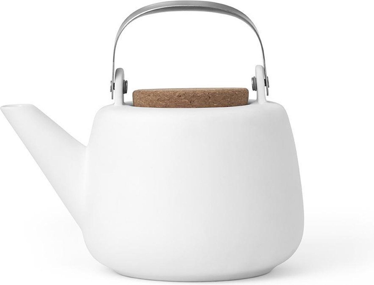 Viva Scandinavia Nicola Theepot - 1,2 liter - Wit - 5704854361021