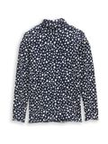 TOM TAILOR Chemise noir / blanc