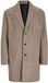 JACK & JONES JJEJAMES COAT SN Heren Gewatteerde jas M Polyester Effen Greige