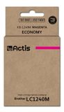 Actis KB-1240M Magenta Cartouche d'encre (Remplace Brother LC1240M/LC1220M)