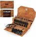 Lykke Umber 3.5'' Interchangeable Circular Knitting Needle Set