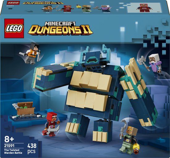 LEGO Minecraft De Strijd tegen de Duistere Opzichter Bouwset 21591