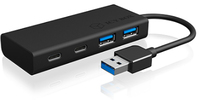 ICY BOX IB-HUB1426-U3 USB 3.2 Gen 1 Hub - 4-poorts - Zwart