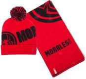 Marvel Spider-Man - Miles Morales Muts & Sjaal Set - Rood/Zwart