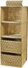 King Home O1774081 opbergsysteem met 2 laden, 30 x 30 x 80 H