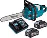 Makita UC 011 GU201 accukettingzaag 40 V max. 35 cm borstelloos + 2x accu 4,0 Ah + oplader