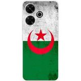Xiaomi Drapeau algerie bedrukt siliconen hoesje compatibel met Redmi 13 4G