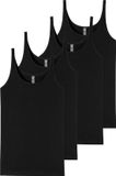 Schiesser Trägertop 95/5 Organic Cotton Zwart Maat 40