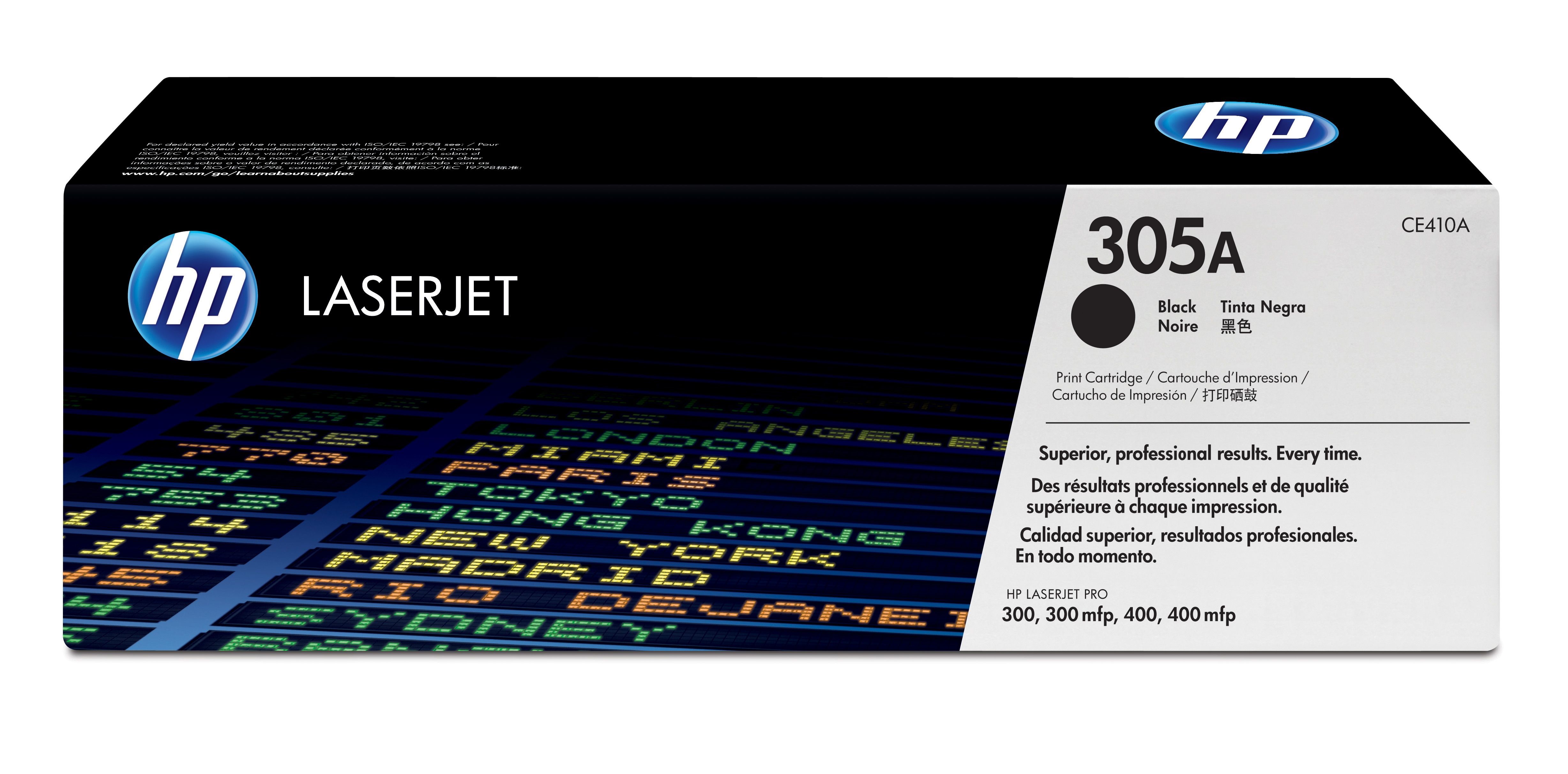HP 305A Zwarte Toner Cartridge - Origineel - CE410A