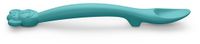 Siliconen Suavinex Siliconen Lepel Baby – 4+ Maanden – Zacht & Flexibel – Antislip – Voor Eerste Hapjes – Blauw