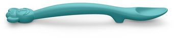 Siliconen Suavinex Siliconen Lepel Baby – 4+ Maanden – Zacht & Flexibel – Antislip – Voor Eerste Hapjes – Blauw