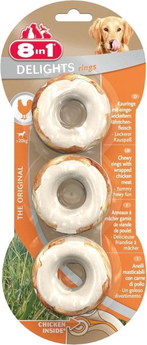 8in1 6x Delights Rings 3 stuks - 4048422108306