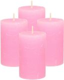 Atmosphera Stompkaars - 4x - Roze - 5 x 8 cm