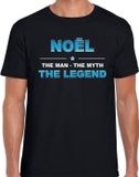 Bellatio Decorations Noel Voornaam cadeau - The man, The myth the legend - zwart - voor heren - verjaardag - vaderdag - pensioen - geslaagd - bedankt S