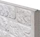 Merkloos Tuindeco Berton Romeins motiefplaat wit/grijs 184 cm