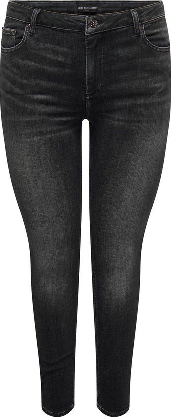 ONLY CARMAKOMA CARWILLY REG SKINNY DNM CRO224 NOOS Women's Jeans - Size 42/32 - Washed Black