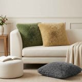 vidaXL Kussensloop 2 pcs HEERLEN Lichtgrijs 60 x 60 cm PV Fleece