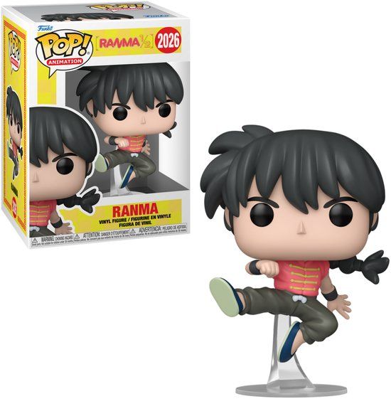 Funko Pop! Ranma 1/2 Ranma (Chase Edition mogelijk!) vinylfiguur 2026