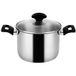Fagor Kookpan + deksel Ø 24 cm roestvrij staal 18/10