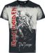 Iron Maiden The Trooper Heren T-shirt - zwart/wit - XXL