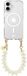 AVY Apple iPhone 17 Hoesje met Koord & MagSafe 30CM Cupid Beige