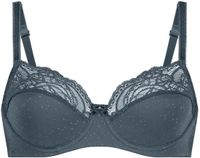 Hunkemöller Sophie Plunge BH met beugel, niet-voorgevormd, blauw, 80F