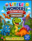 Little Wonders Dinosaurs Coloring Book