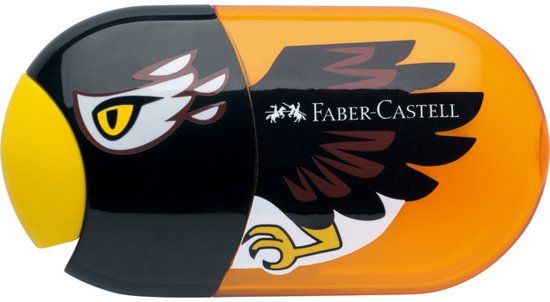 Faber-Castell Puntenslijper en Gum Adelaar - 6933256628589