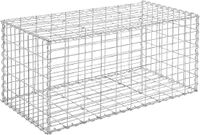 Merkloos SONGMICS Gabionenmand 100 x 50 x 50 cm
