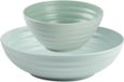 Plasticforte Kommetjes/schaaltjes - 12x stuks - dessert/ontbijt/soep - kunststof - Mintgroen
