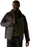 Regatta Highton Outdoor Jas Heren - Maat XXL - donkergrijs - zwart