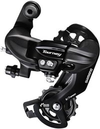 Shimano Tourney RD-TY300 Achterderailleur - 6/7 Speed - Zwart