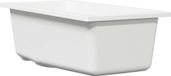Évier de cuisine blanc 21 x 44 x 14 cm granit