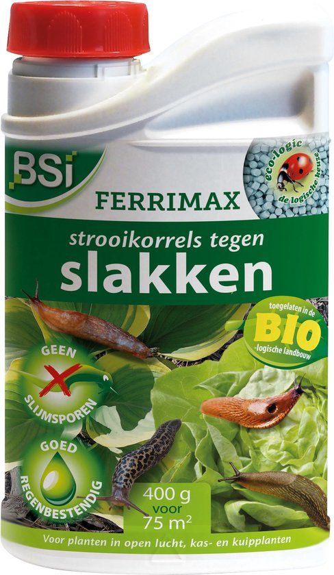 BSI - Ferrimax - Slakkenbestrijding - Ecologische slakkenkorrel - 400 g