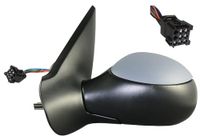 Alkar 6125291 Rétroviseur extérieur pour voitures | Compatible avec : PEUGEOT 206 CC