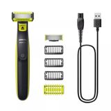 Philips OneBlade QP2824/10 Rasoir avec lame de rasoir Tondeuse Gris, Citron vert