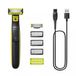 Philips OneBlade QP2824/10 Rasoir avec lame de rasoir Tondeuse Gris, Citron vert